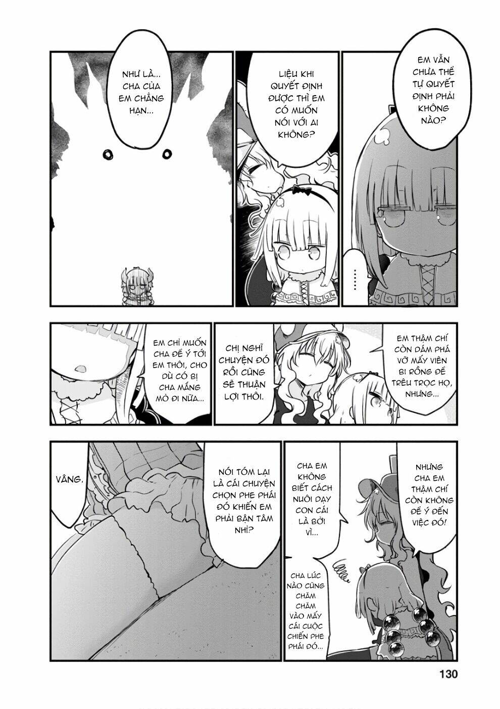 cuộc sống trả ơn của nàng rồng tohru! chapter 67: \"kanna và phe phái\" - Next chapter 68: \"kobayashi và chuyện kiêng rượu\"