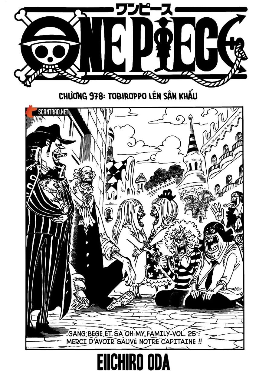 One Piece Chapter 978 - Trang 2