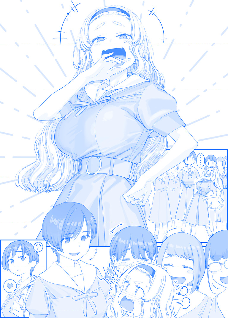 Tawawa on Monday - Art every Monday Chapter 301 - 400: Màu - Trang 2